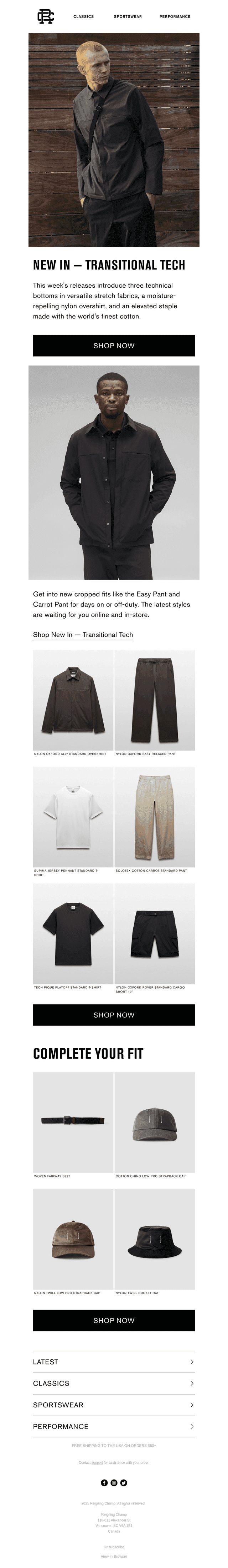 New In — Transitional Tech