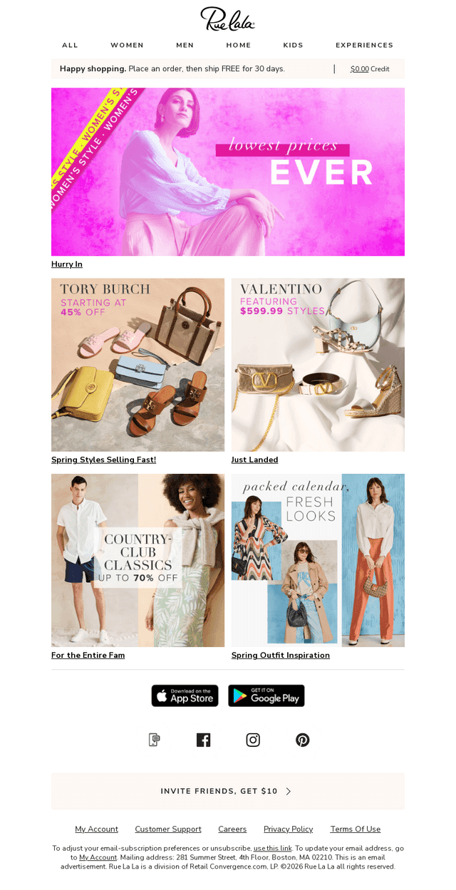 PSA (!) Our Lowest Prices EVER →