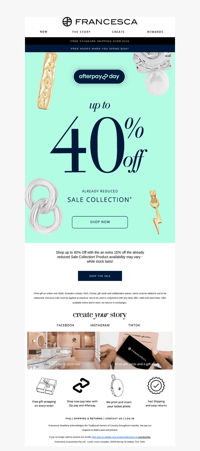 Up to 40% Off!