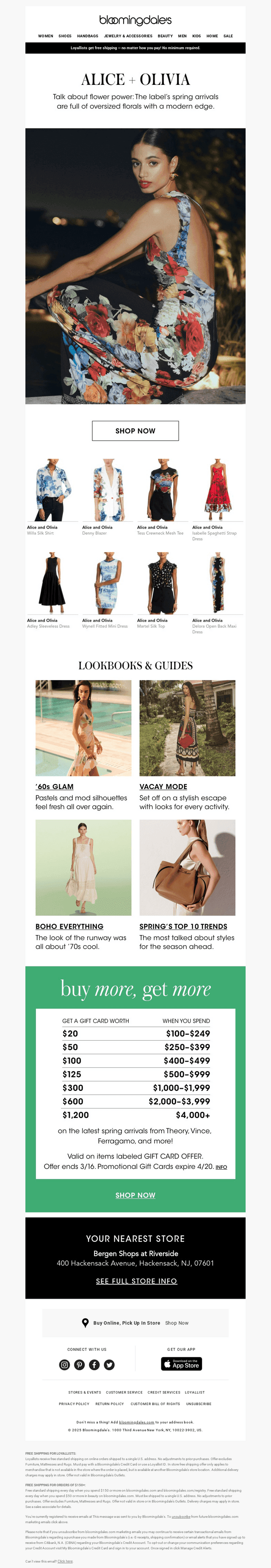 Flower power: New Alice + Olivia