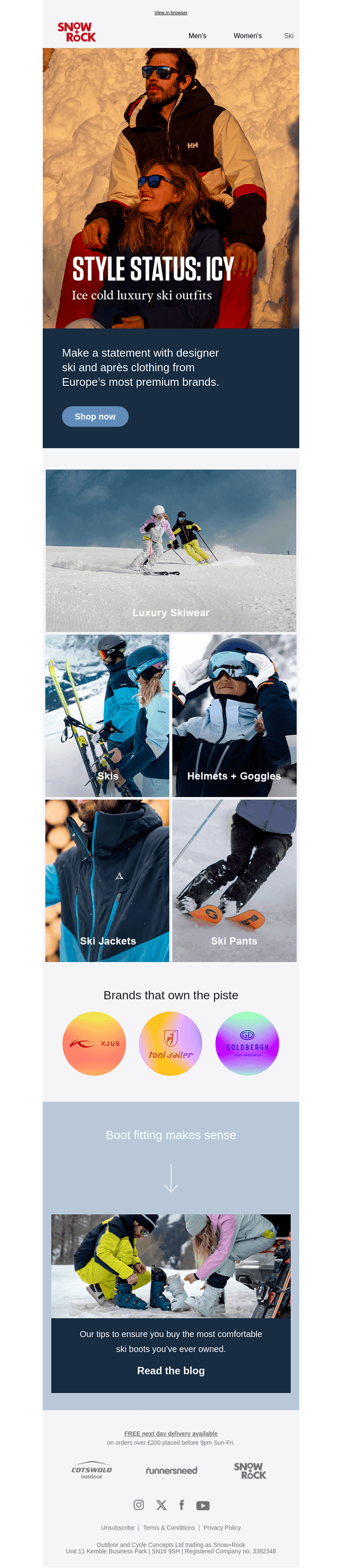 Luxury ski brands✨