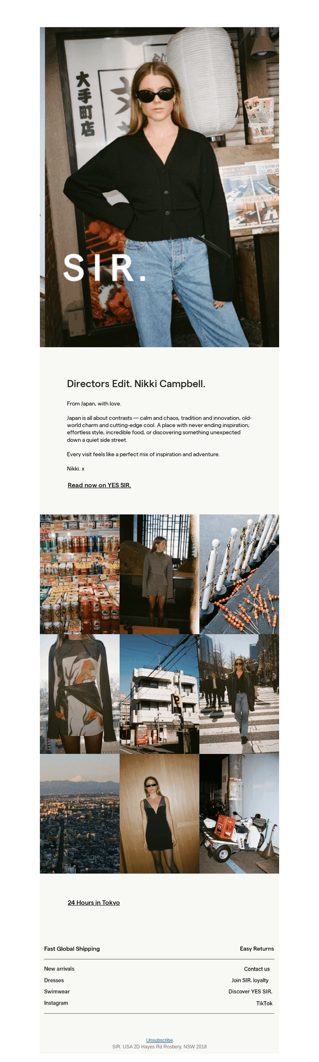 Directors Edit. Nikki Campbell.