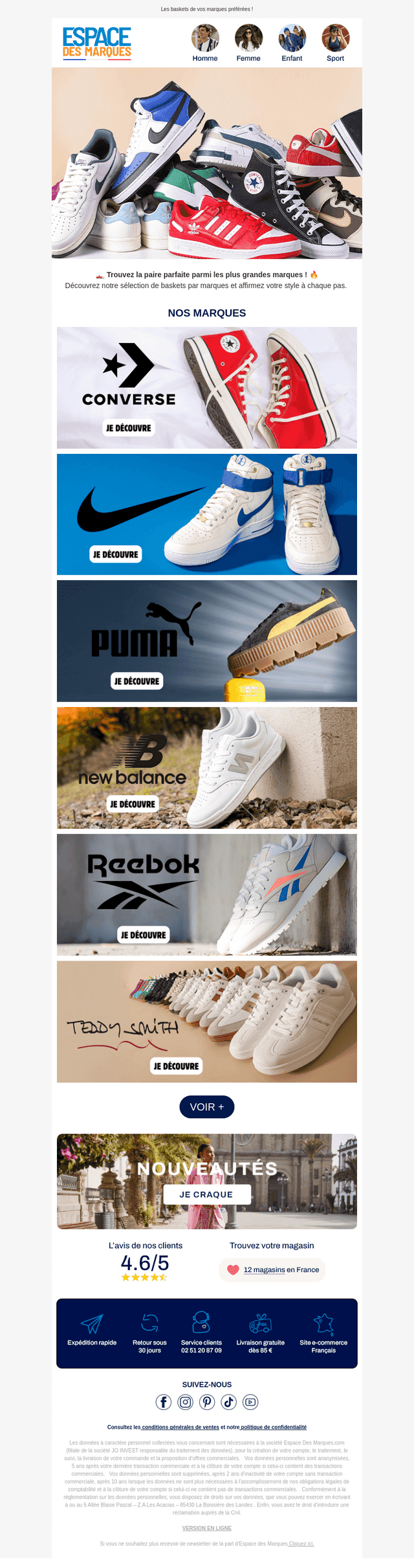 Votre marque, vos baskets, votre style ! 🎯