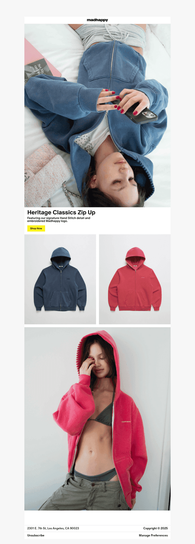 Classics Zip Up