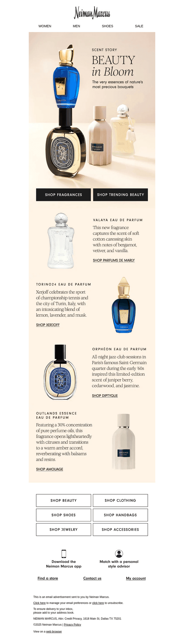 Fragrances for the spring-to-summer transition
