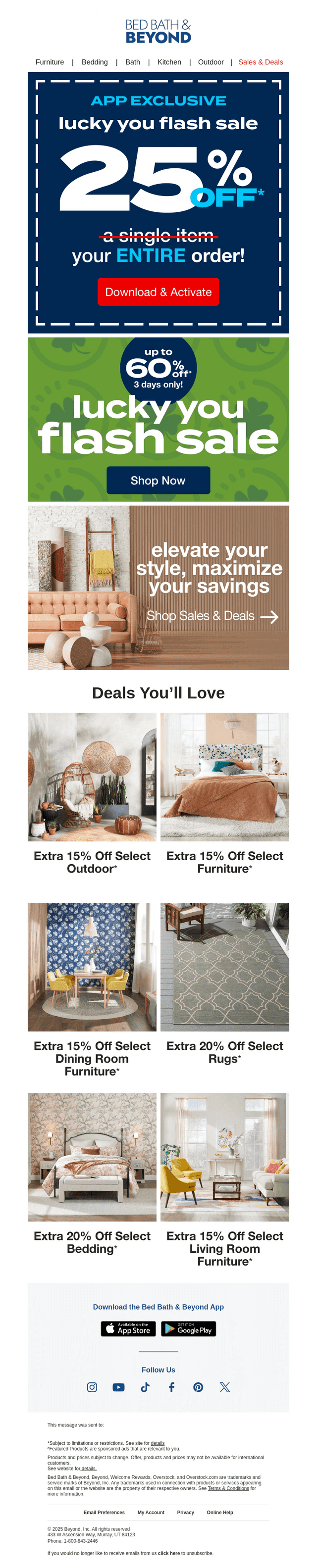 App-Exclusive 25% Off Coupon 💚