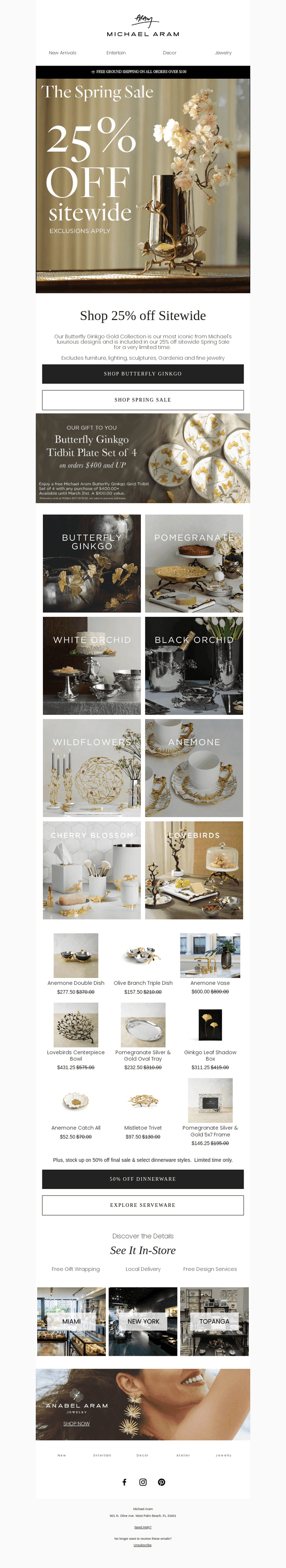 25% Off Sitewide is in Full Bloom.
