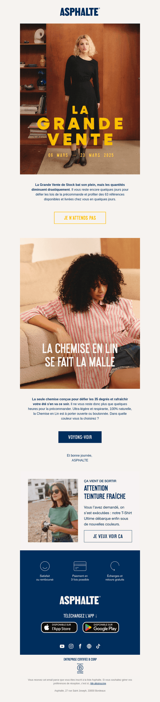 La Grande Vente de Stock