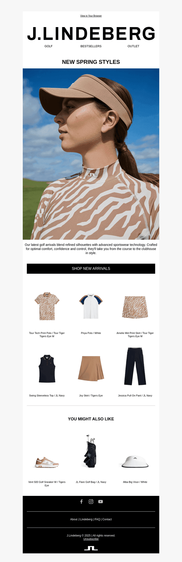 New Golf Pieces for Spring