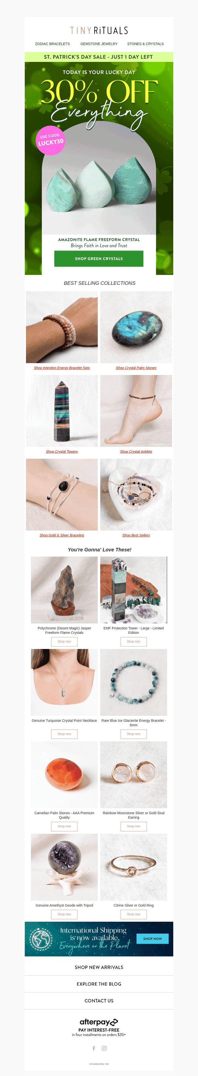 Just 1 Day Left ✅ 30% OFF Everything