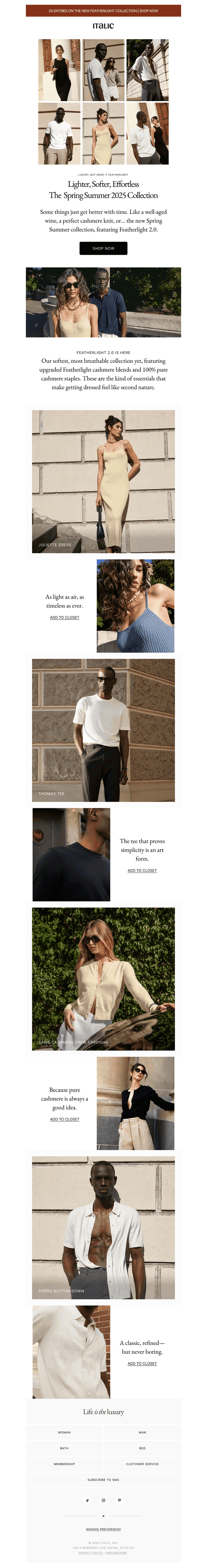 NEW | Spring/Summer Collection 2025