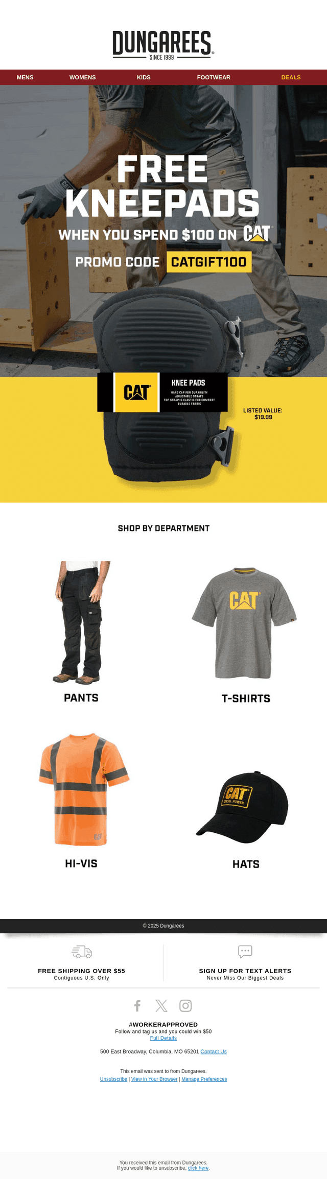 Attention CAT Fans – A New Promo Code is Live
