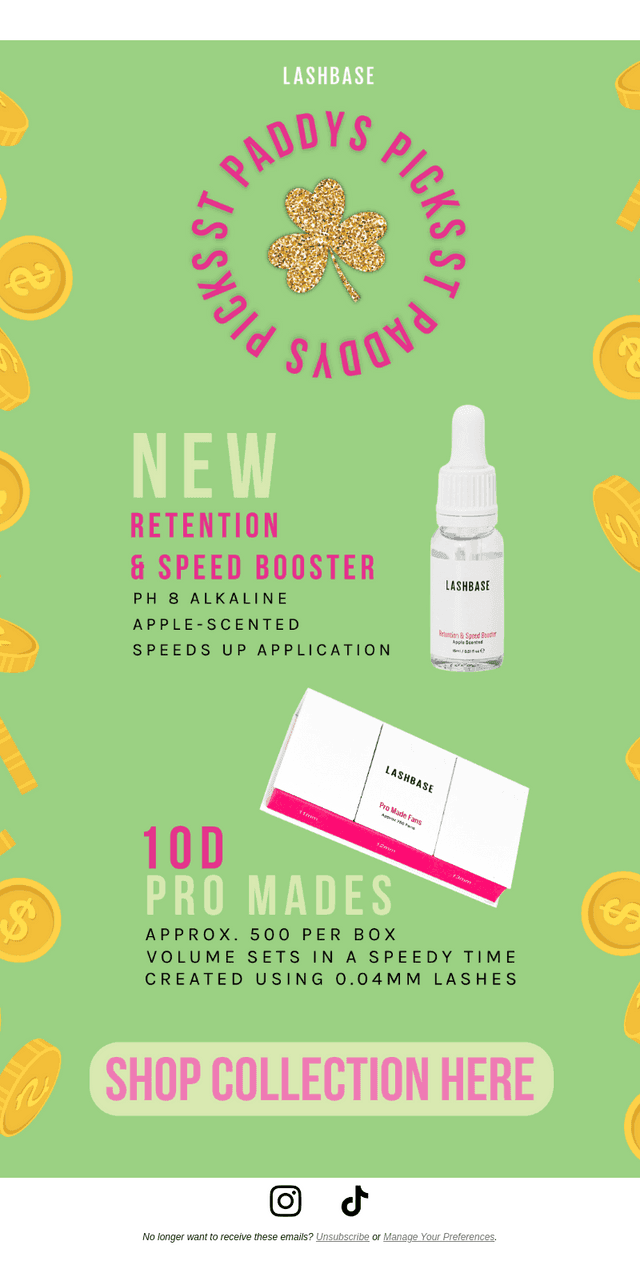 LashBase email from Sun, Mar 16, 2025