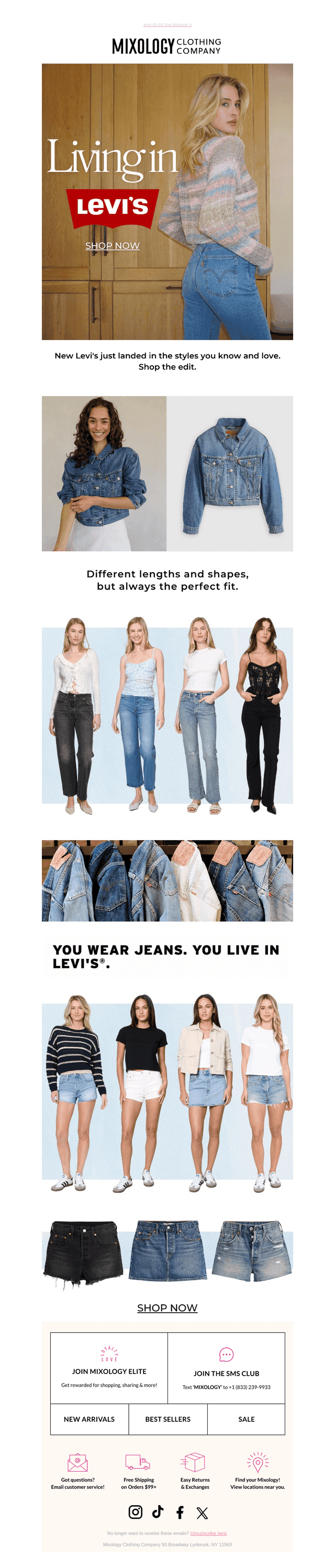 Timeless denim from Levi's