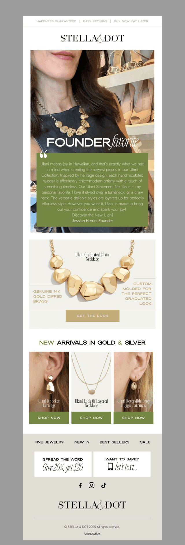 Meet the NEW Ulani Statement Necklace