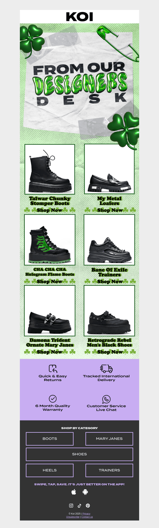 St. Paddy’s Picks 🍀🌈