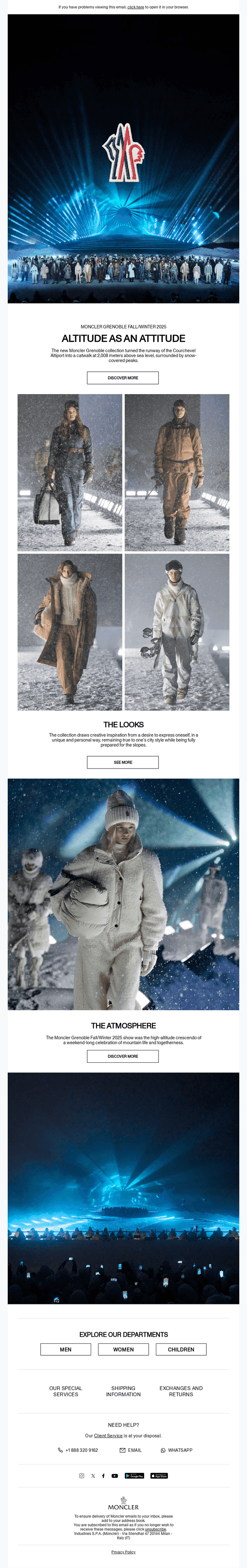 Moncler Grenoble FW25 show