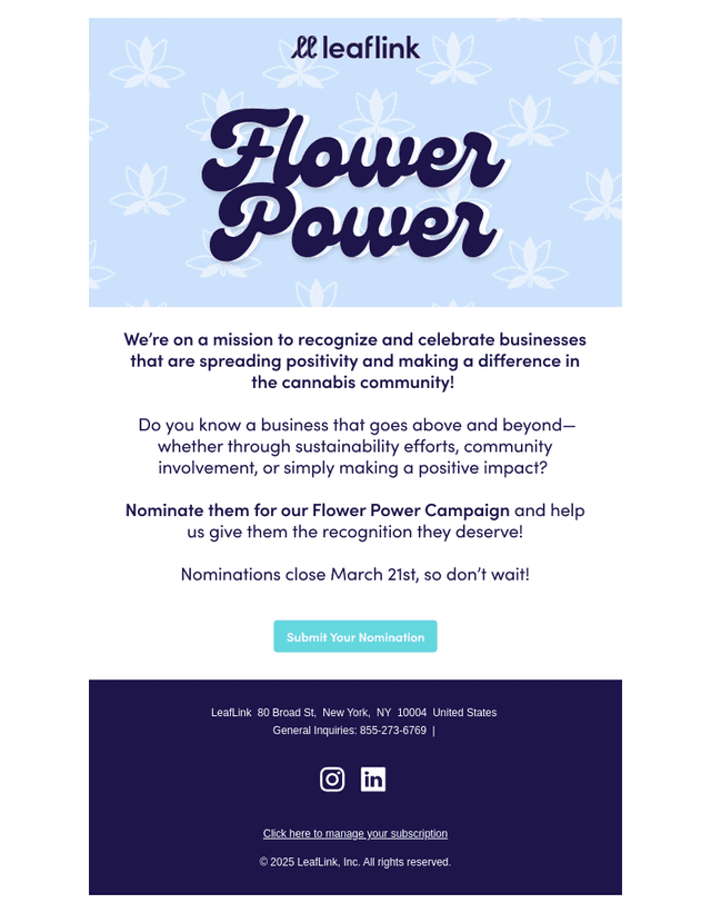✌️🌸 Don't Forget to Nominate a Changemaker!