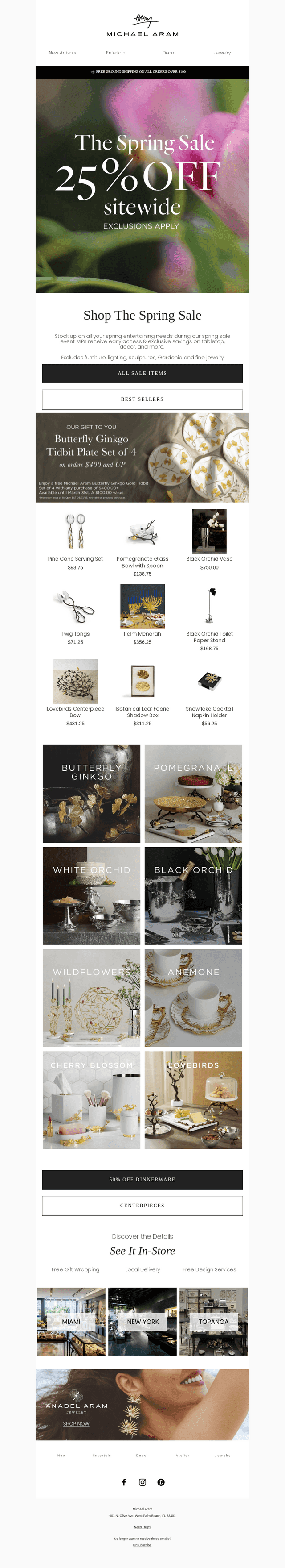 Upgrade your home: With 25% Off all Decor.