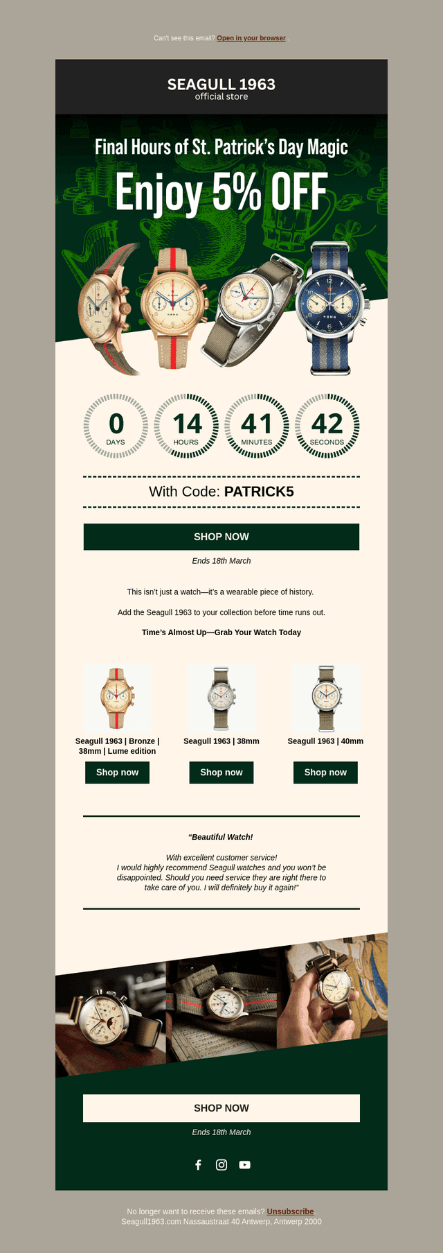 🍀 Last Chance for Luck!