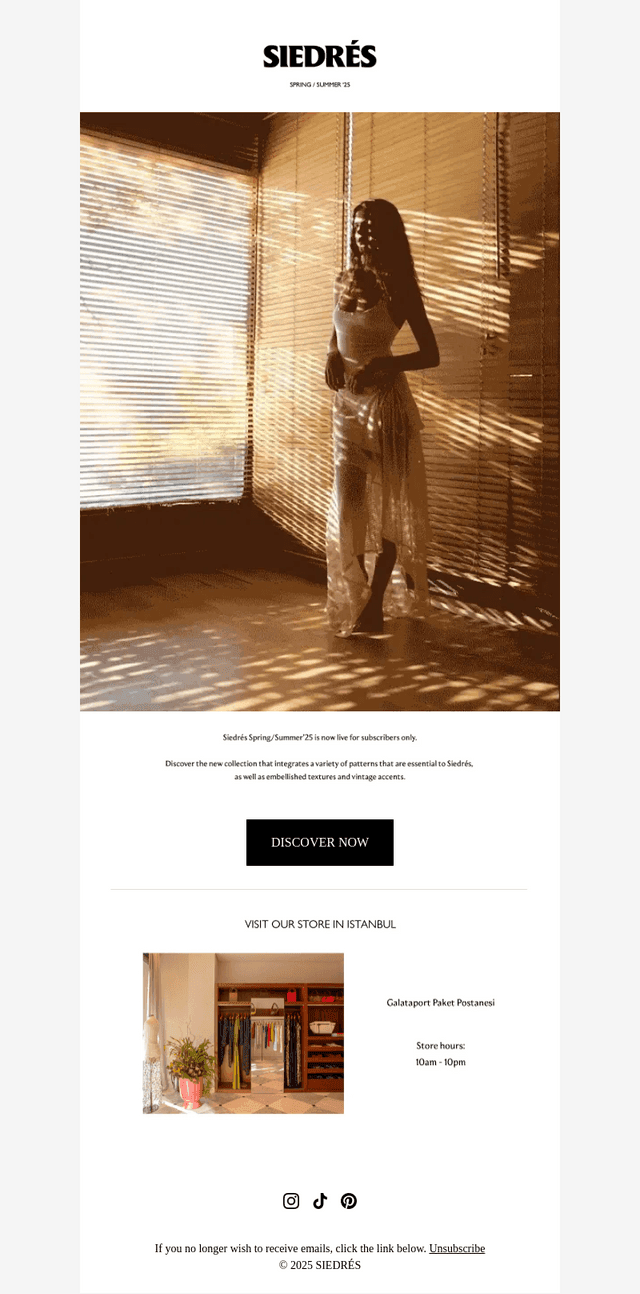 Exclusive Early Access: Spring/Summer’25