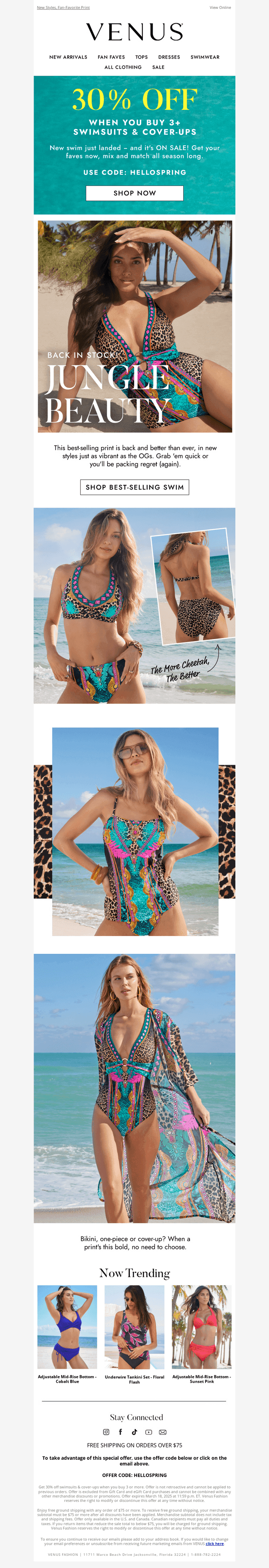 BACK IN STOCK & 30% Off!
