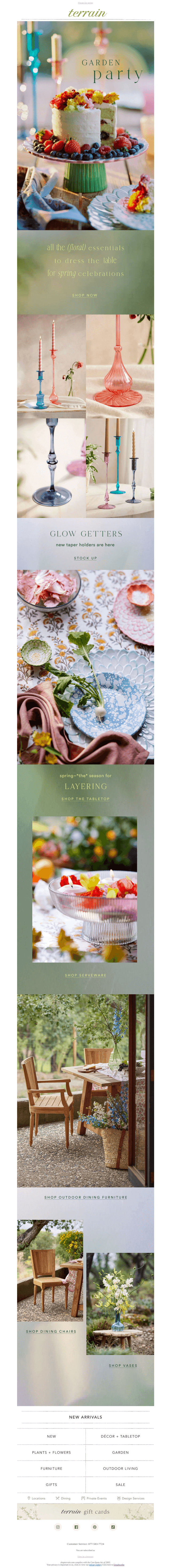 The prettiest GARDEN PARTY essentials