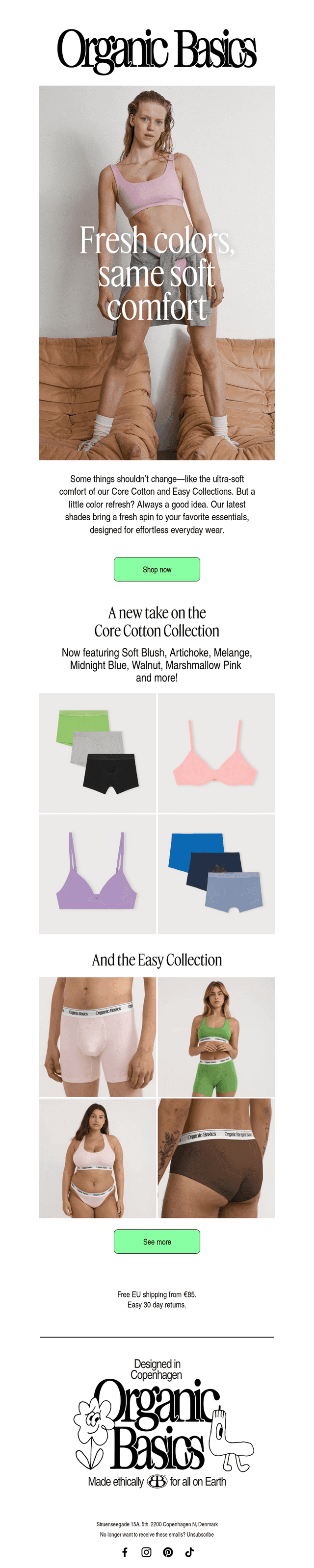 The Core Cotton & Easy Collection Just *Evolved*