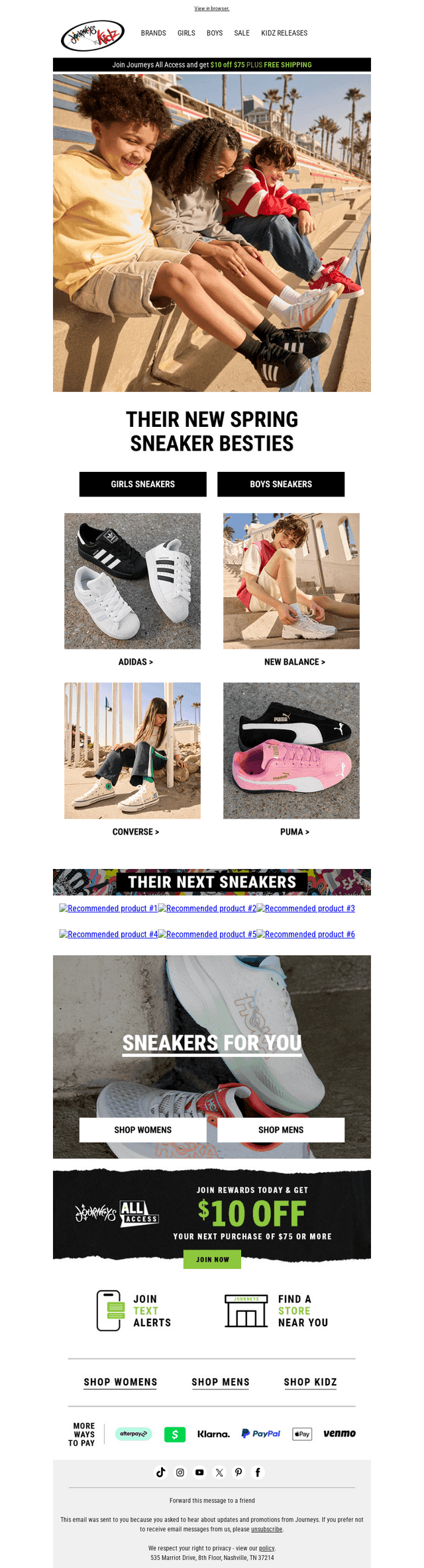 Sneaker Brands Fit For Spring 🌷