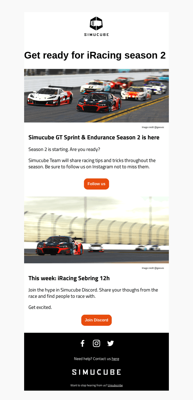 Simucube GT season 2 is here 🏁