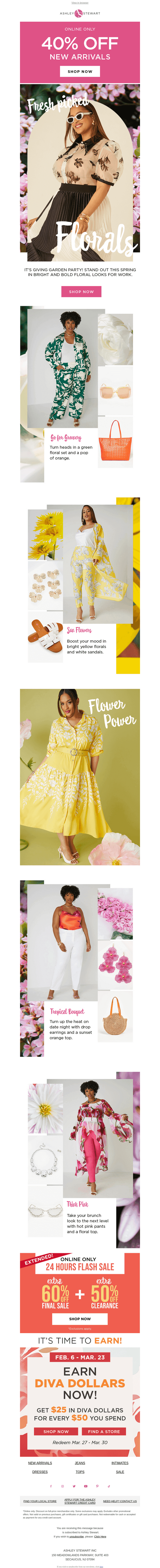 FRESH PICKED: 💐 New florals for spring!