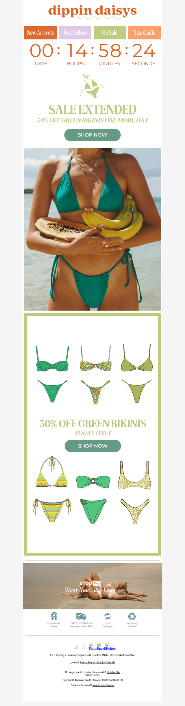 30% OFF SALE EXTENDED!!💚