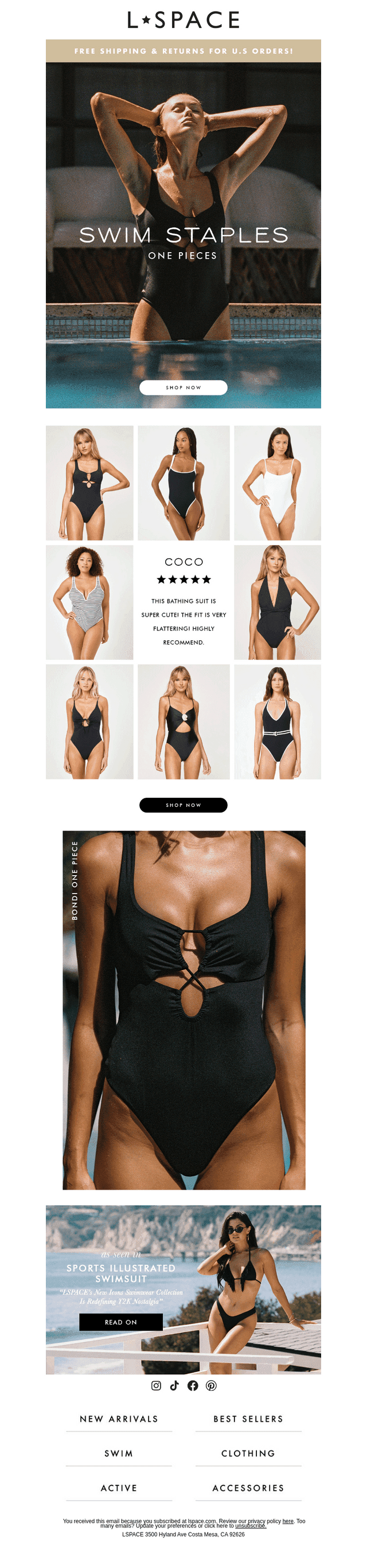 Must-Have One Piece Swimsuits
