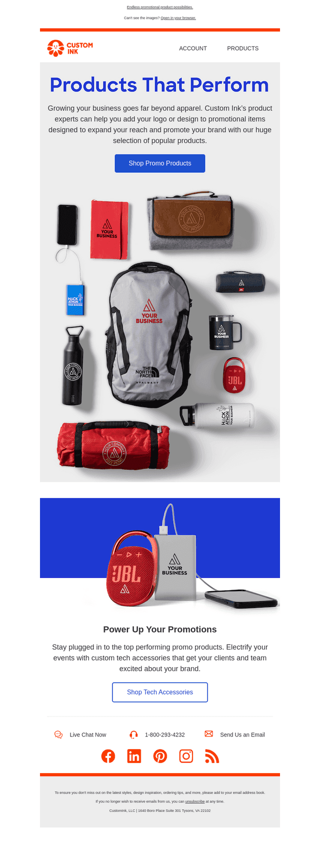 Your logo on everything, everywhere, for every occasion