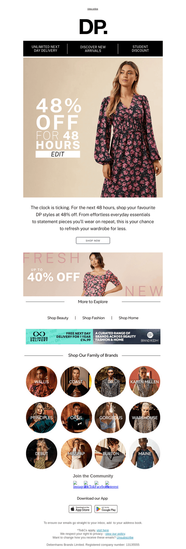 48% Off for 48 Hours Only