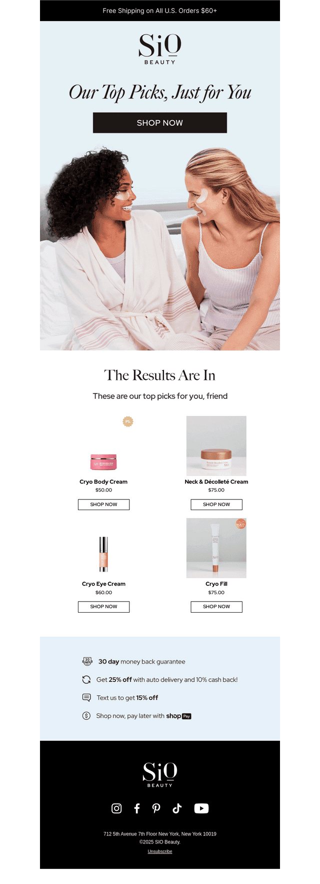 Our Skincare Top Picks