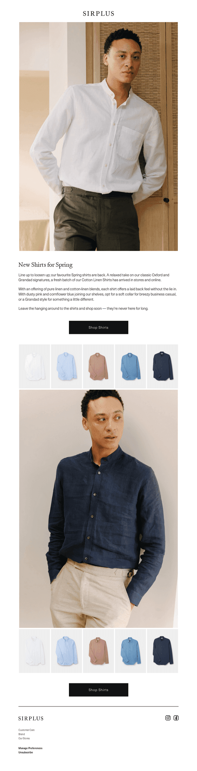 Get in Line for Linen