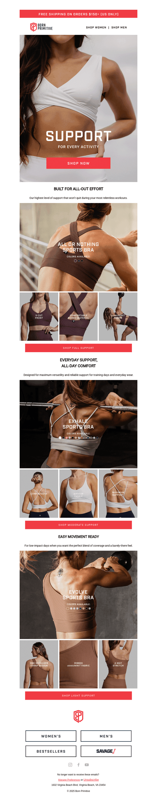 Sports Bras For Every Intensity