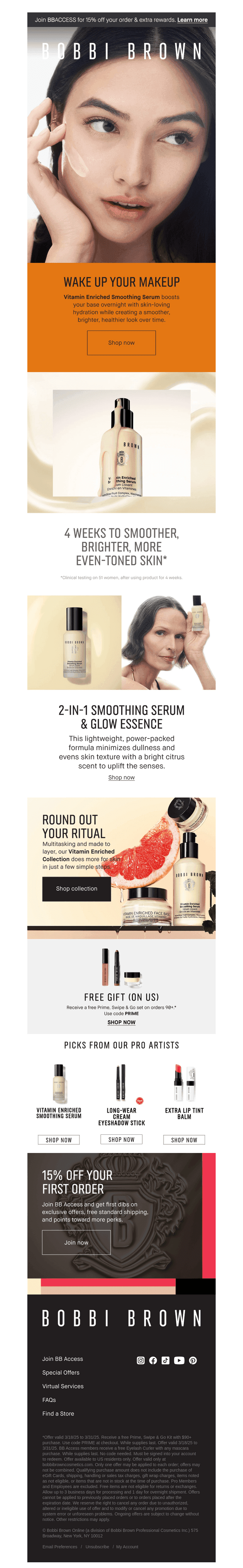 Overnight moisture. Lasting glow.