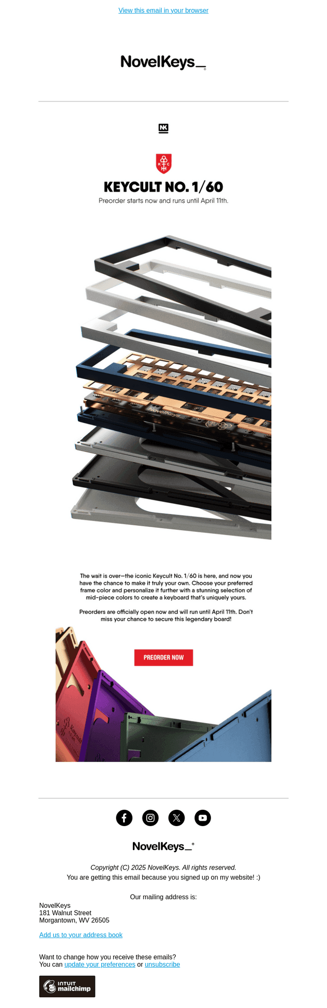 The Keycult No. 1/60 – Preorders Now Open!