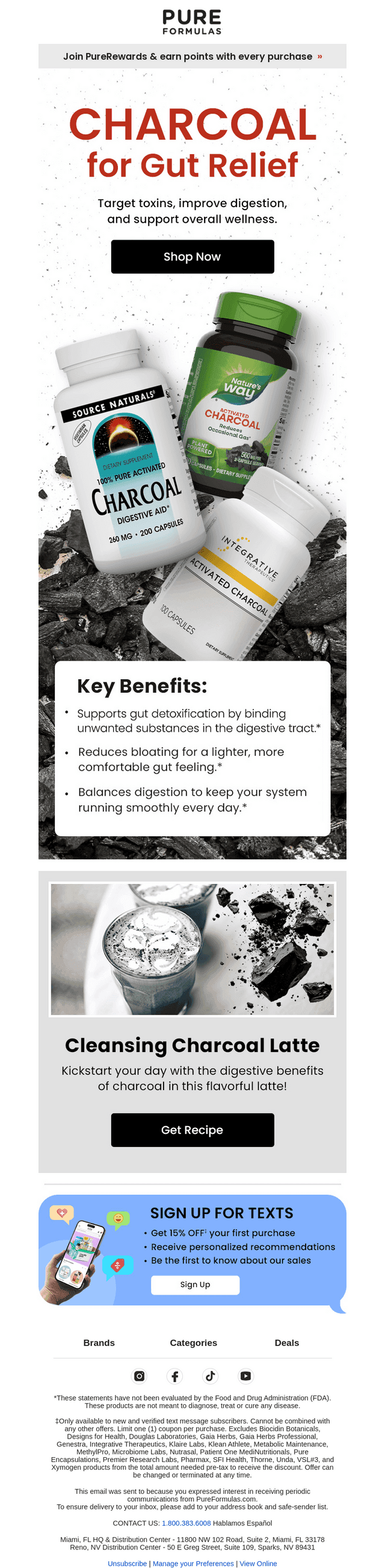 Unlock better digestion with charcoal