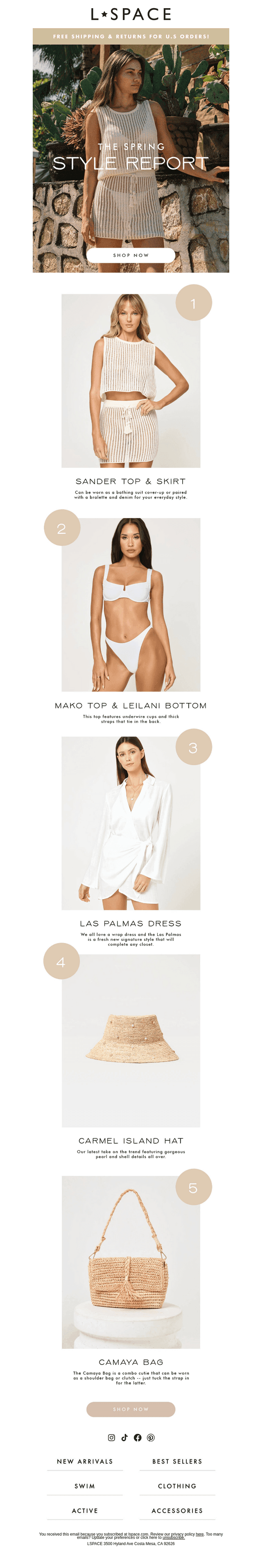 5 Spring Essentials 🌷