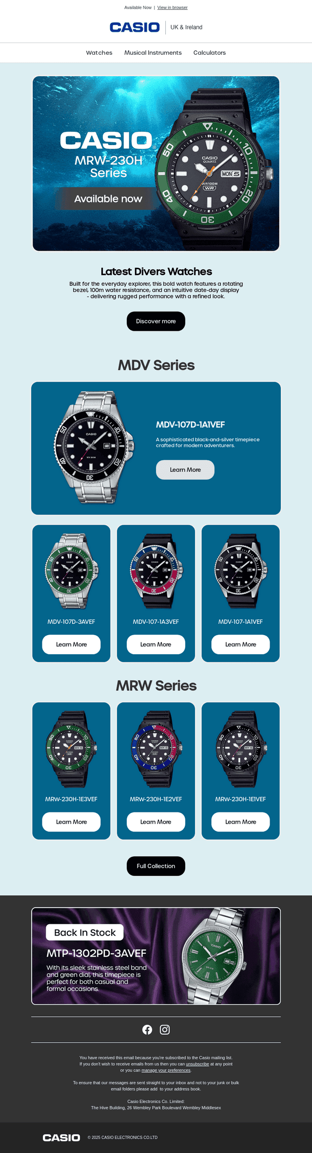 MRW & MDV Series
