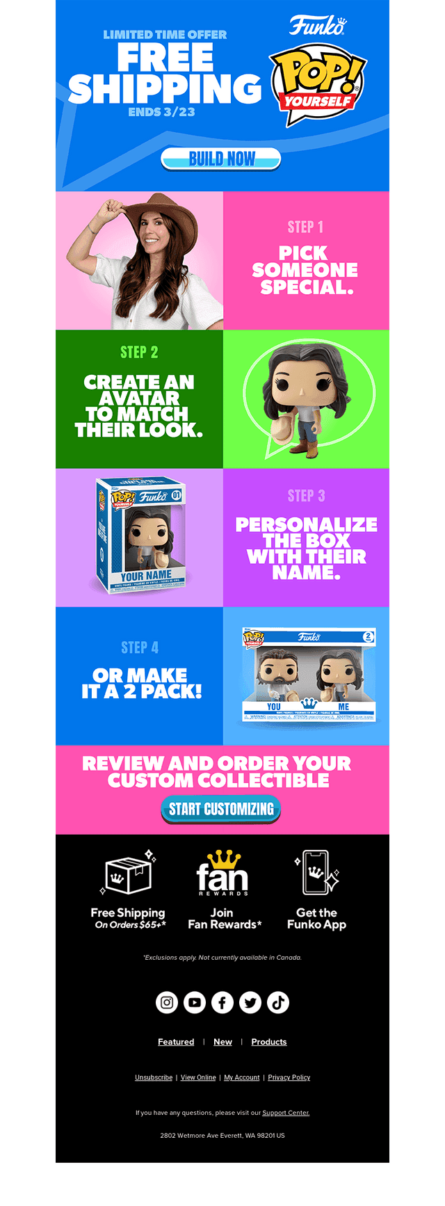 Free Shipping on Personalized Gifts