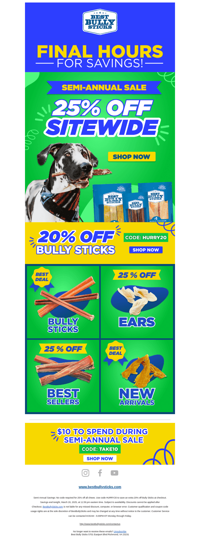 Final hours for 25% OFF!