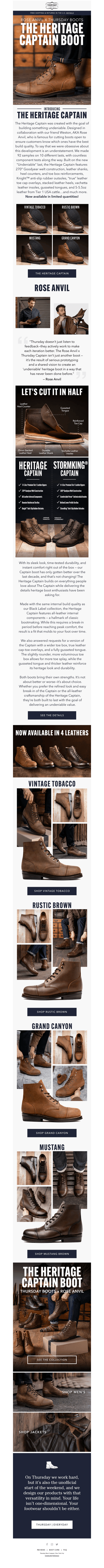 New Release: The Heritage Captain!