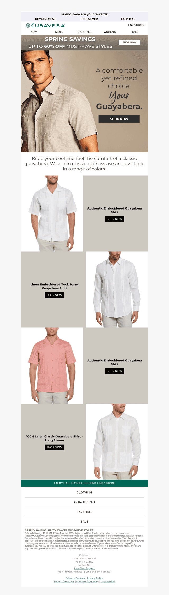 Your New Guayabera Awaits
