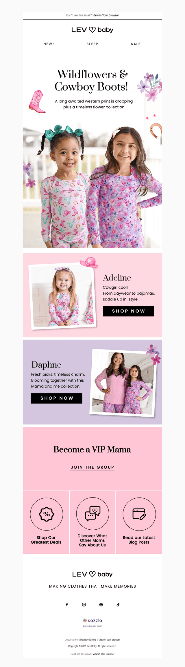 🤠🌸 Saddle Up in Style - Two New Collections