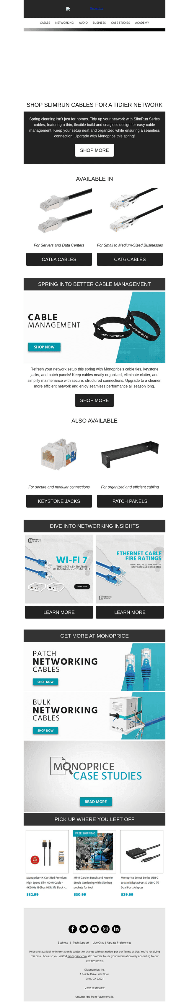 🌱 Spring Cleaning? Don’t Forget Your Cables!