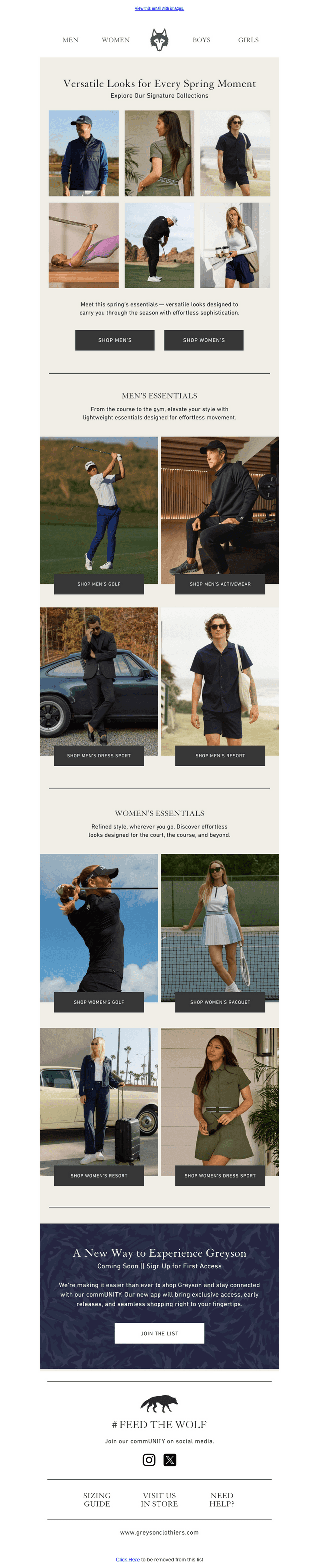 Versatile Looks for Spring